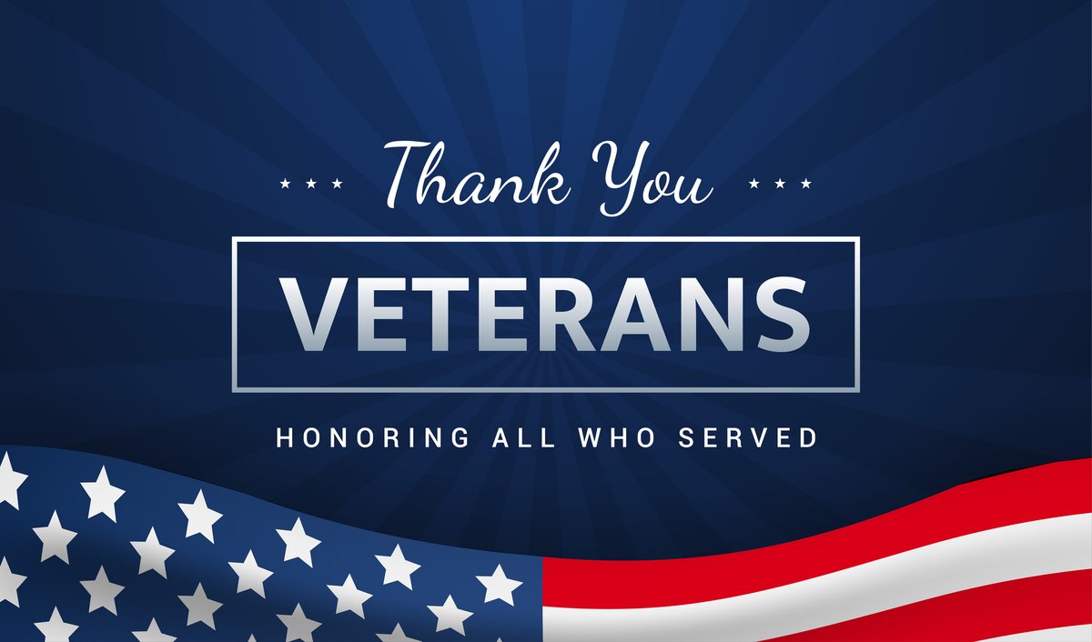 Today, on this Veteran’s Day, we want to thank the men and women who have served our country for generations. As they have supported us, we will support them.