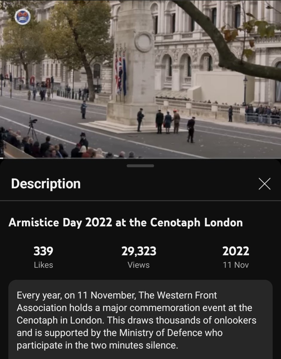profgrump's tweet image. You don&apos;t have to go to the cenotaph to show your respect. As you can see from the image, highly unlikely you were there last year, so why this year? You were manipulated into believing Braverman&apos;s bollocks and imagined a threat from a march that was going nowhere near.