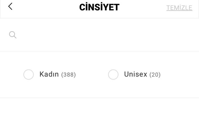 Erkekler kapatılmış