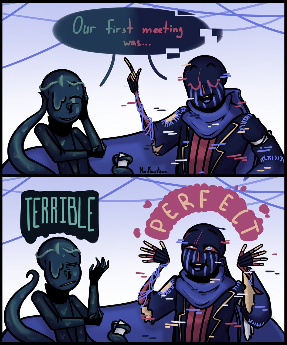 neilfaustian's tweet photo. 1\2
I've been drawing this for a week i'm dead
#errormare #nighterror #errorsans #errortale #undertaleAU #NightmareSans #Dreamtale #FGOD #ask https://t.co/z7Ym4Md6lG