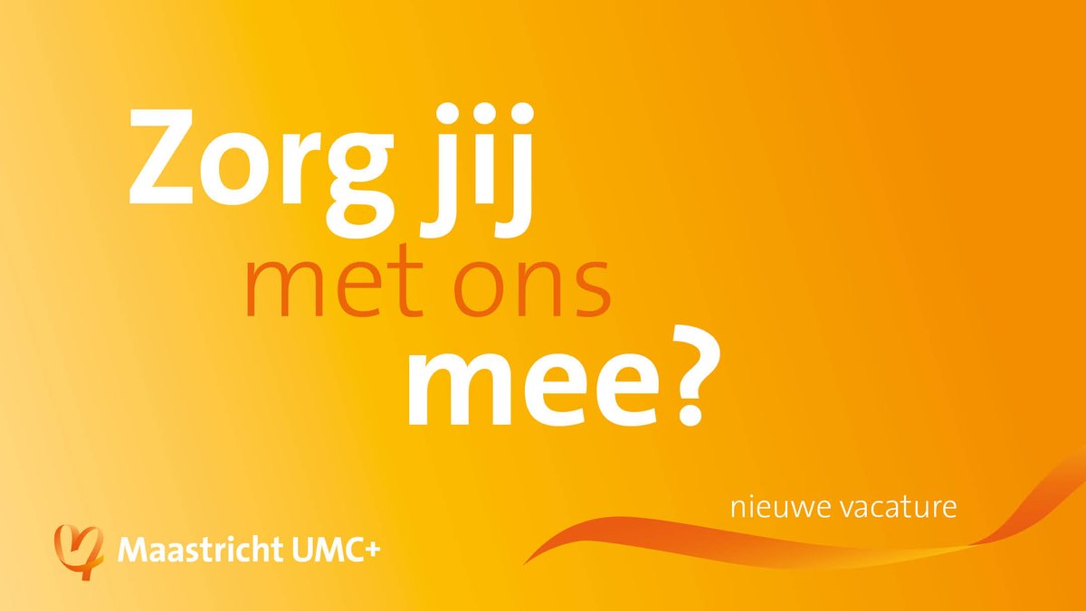 MaastrichtUMC's tweet photo. #vacature  De Cliëntenraad Maastricht UMC+ is op zoek naar twee nieuwe leden. De Cliëntenraad praat mee over digitale zorg en innovaties, patiëntencommunicatie, samen beslissen en meer. 
Kijk voor meer informatie op https://t.co/x7YFnjqERQ
🧡 #MUMC #clientenraad https://t.co/lA0X17keSV