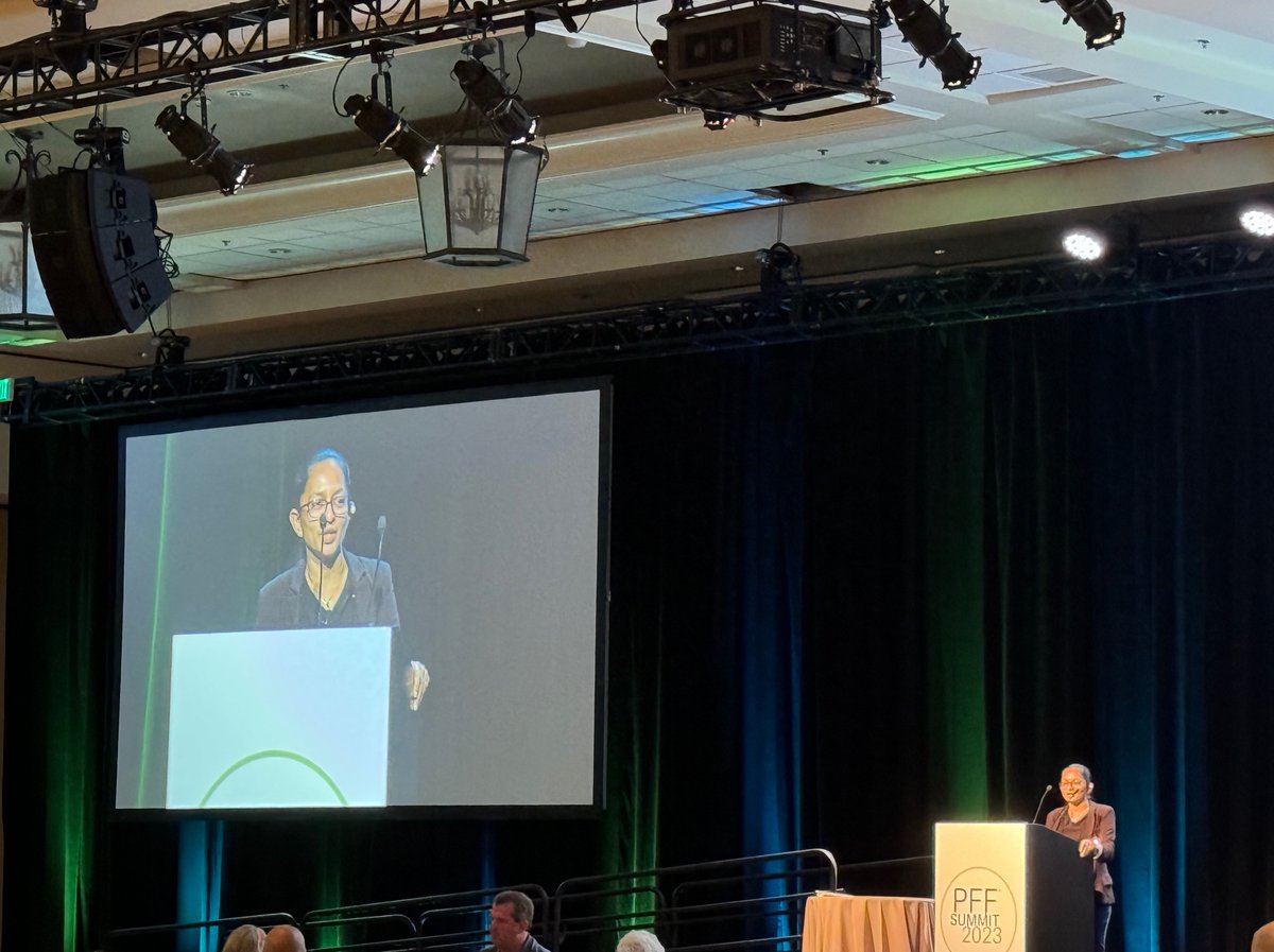 An incredible story of strength and innovation from Shavini Fernando at the #PFFSummit2023 <a href="/PFFORG/">Pulmonary Fibrosis Foundation</a> 

What a phenomenal story!