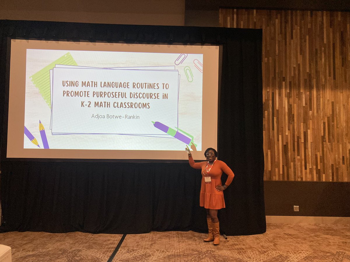So, I did a thing yesterday… and it was amazing!! I was honored to be selected as a featured speaker for #NCCTM2023. A huge thanks to the educators who attended my session.
