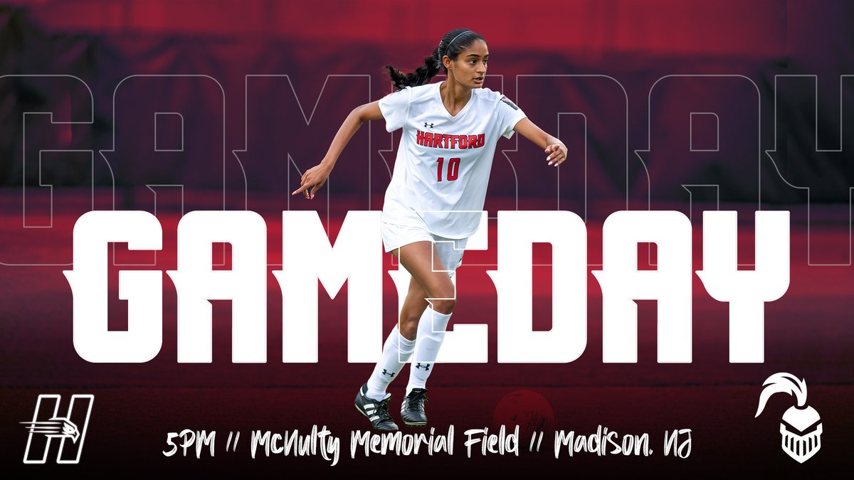 WSOC TOURNAMENT ACTION 

🆚NJCU
⏰5 p.m.
📍 Madison, N.J. 
💻bit.ly/46pUdsZ
📊 bit.ly/3ME5Qp8

#HawksRISE | #CapitalCityTeam