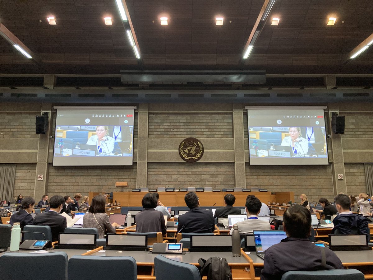Dr. Melanie Bergmann 🐘MBergmann🐘mstdn.social (@melaniebergma18) on Twitter photo <a href="/_MargaretSpring/">Margaret Spring</a> makes a powerful intervention on behalf of the@ISC, <a href="/ScientistsCoa/">Scientists' Coalition for Effective PlasticsTreaty</a> & other groups pointing out the urgent need for a formal mechanism to channel interactions with independent scientists into the #PlasticsTreaty negotiations incl intersessional work! <a href="/_MargaretSpring/">Margaret Spring</a> makes a powerful intervention on behalf of the@ISC, <a href="/ScientistsCoa/">Scientists' Coalition for Effective PlasticsTreaty</a> & other groups pointing out the urgent need for a formal mechanism to channel interactions with independent scientists into the #PlasticsTreaty negotiations incl intersessional work!
