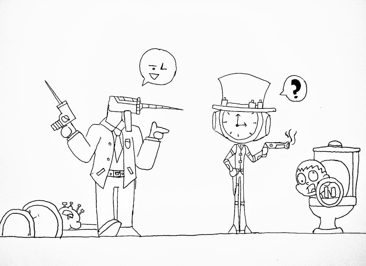 Rozzalenn's tweet image. 😉 Good shot 😉
@DomStudio #Drillman #Clockman #Clockwoman #SKIBIDITOILET #skibidi_toilet #SkibidiToiletfanart