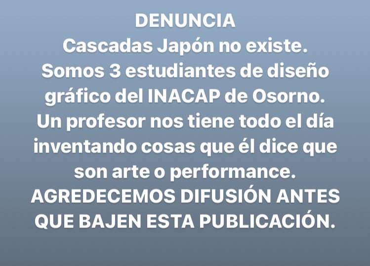 CascadasUn's tweet image. Ayúdenos por favor. RT.