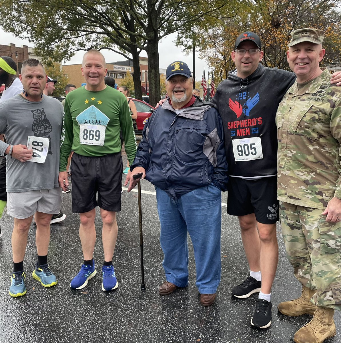 Thanks to American Legion Post 29 for hosting the 9th Annual Veterans Memorial 5K earlier today. This event brings the community together to honor all of our veterans! Happy Veterans Day! #SharedPurpose #SharedValues #SharedVictory