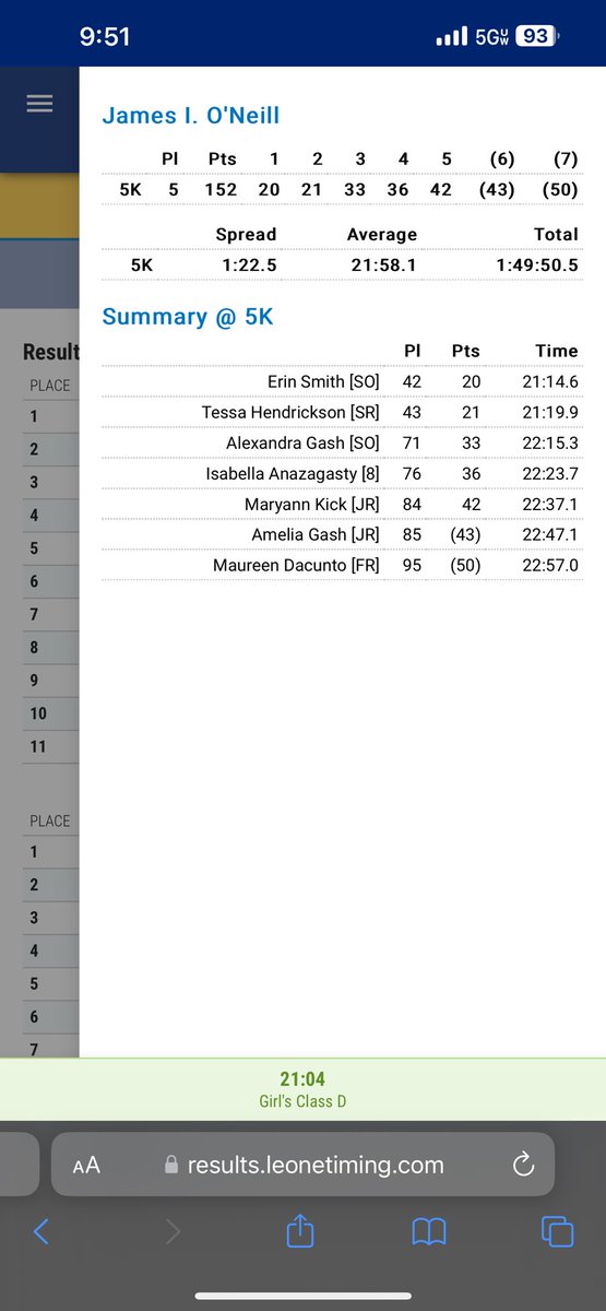 James I. O’Neill Athletics tweet media