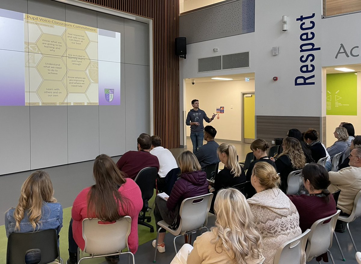 Baldragon Academy Headteacher (@baldragon_ht) on Twitter photo Jam packed inservice day 3 <a href="/BaldragonAcad/">Baldragon Academy</a> with <a href="/Place2BeScot/">Place2Be Scotland</a> <a href="/DccTeam/">DCC Pedagogy Team</a> & more supporting our school improvement journey as we forensically focused on learning, teaching & assessment to raise attainment.
Delighted to see pupil voice underpinning our new classroom standard. 🐝 Jam packed inservice day 3 <a href="/BaldragonAcad/">Baldragon Academy</a> with <a href="/Place2BeScot/">Place2Be Scotland</a> <a href="/DccTeam/">DCC Pedagogy Team</a> & more supporting our school improvement journey as we forensically focused on learning, teaching & assessment to raise attainment.
Delighted to see pupil voice underpinning our new classroom standard. 🐝