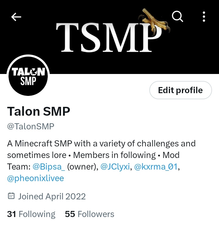 TalonSMP's tweet photo. Our new layout has arrived! ⭐

I'm still not sure if I like it or not... what do you think? 🧡 https://t.co/sYfcOVqR27
