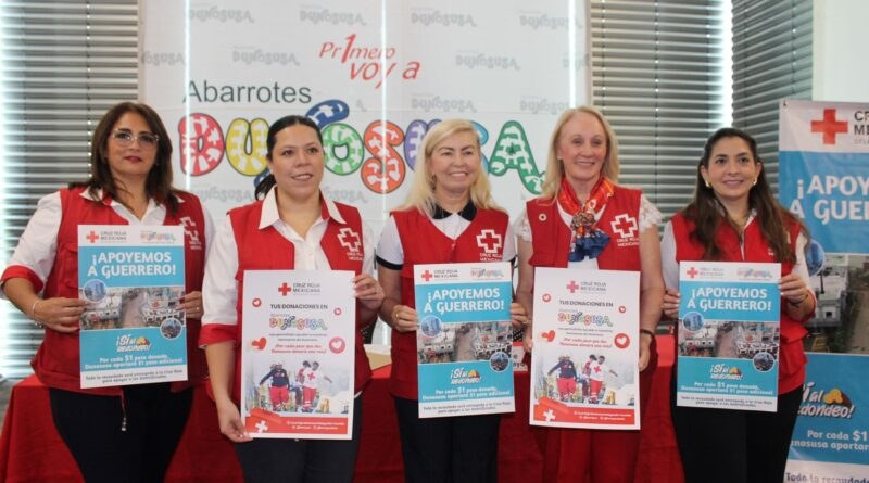 Con el anuncio del Redondeo especial Dunosusa, la Cruz Roja Mexicana Delegación Yucatán y la empresa de abarrotes anunciaron la alianza en apoyo para los afectados por el huracán “Otis” en Guerrero.
Es un ejemplo de cómo las empresas pueden ayudar, es un gran gesto el poder donar
