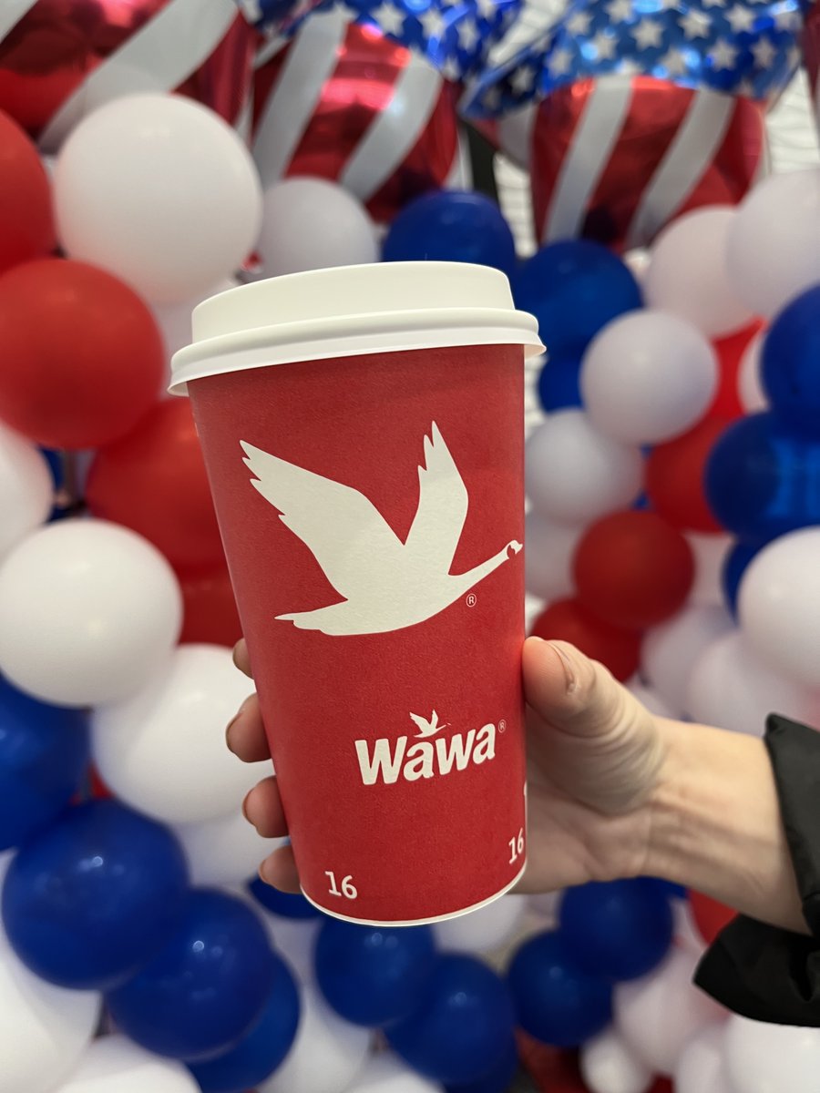 Saluting our veterans, active service members, and families with Free Any Size Hot Coffee today!