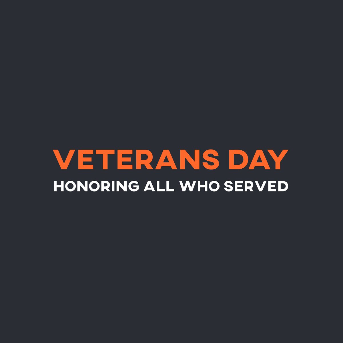 AMP would like to extend a grateful and heartfelt Thank You to all those who have served! 🇺🇸 Happy Veterans Day! #VeteransDay