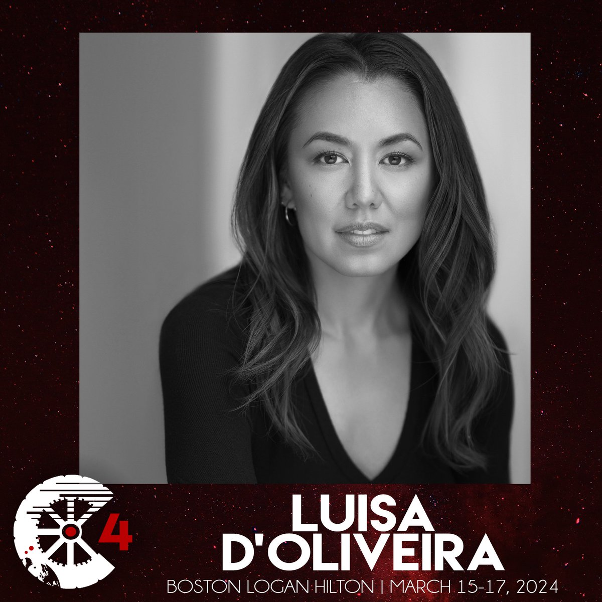 Conageddon (@conageddon) on Twitter photo 💥ANNOUNCEMENT💥
She's beauty, she's grace, she's <a href="/LuisadOliveira/">Luisa d'Oliveira</a> and we're thrilled to have her joining us once again for Conageddon! We’ll see you in Boston! #The100 #Conageddon
GA and VIP tickets for #Con4 go on sale 11/15 10am EST.
(All Sales Are Final) 💥ANNOUNCEMENT💥
She's beauty, she's grace, she's <a href="/LuisadOliveira/">Luisa d'Oliveira</a> and we're thrilled to have her joining us once again for Conageddon! We’ll see you in Boston! #The100 #Conageddon
GA and VIP tickets for #Con4 go on sale 11/15 10am EST.
(All Sales Are Final)