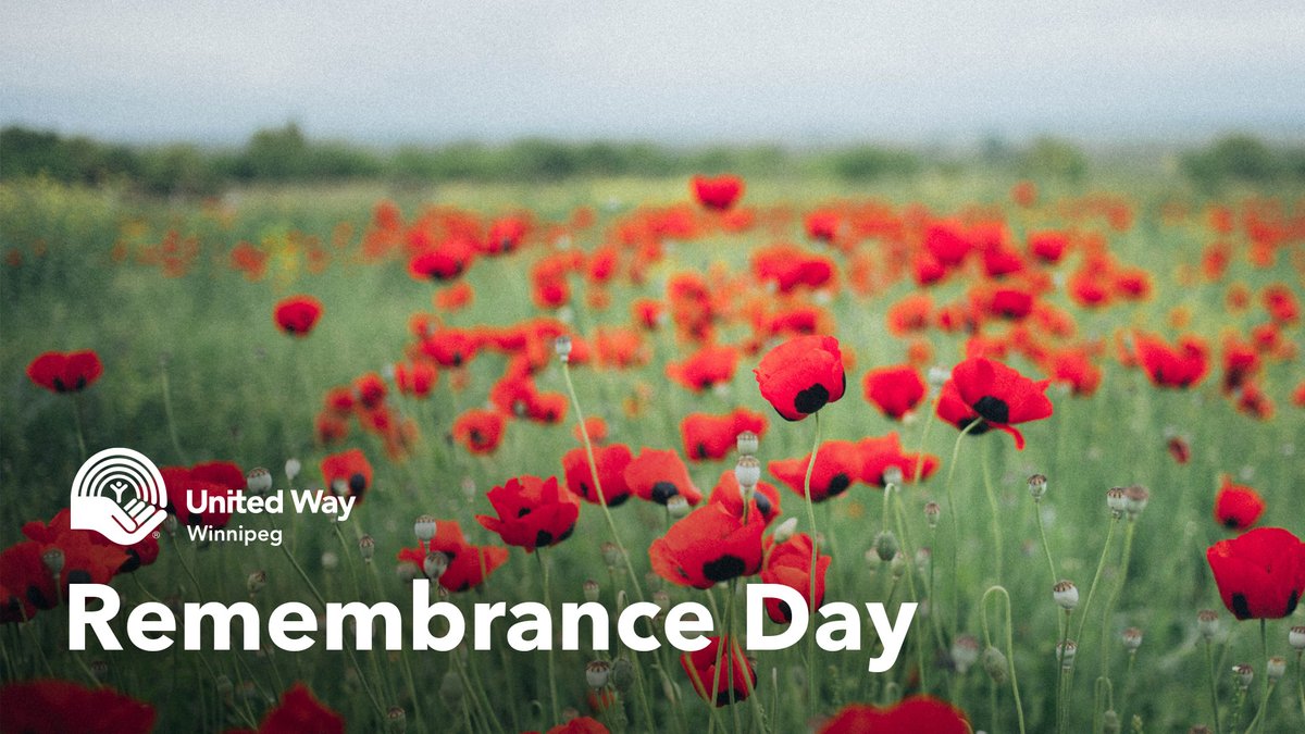 Today, we remember those who served and sacrificed for the communities we love. ❤️ We remember all people who are affected by war today. And we remember the power of working united in building more peaceful tomorrows. #CanadaRemembers