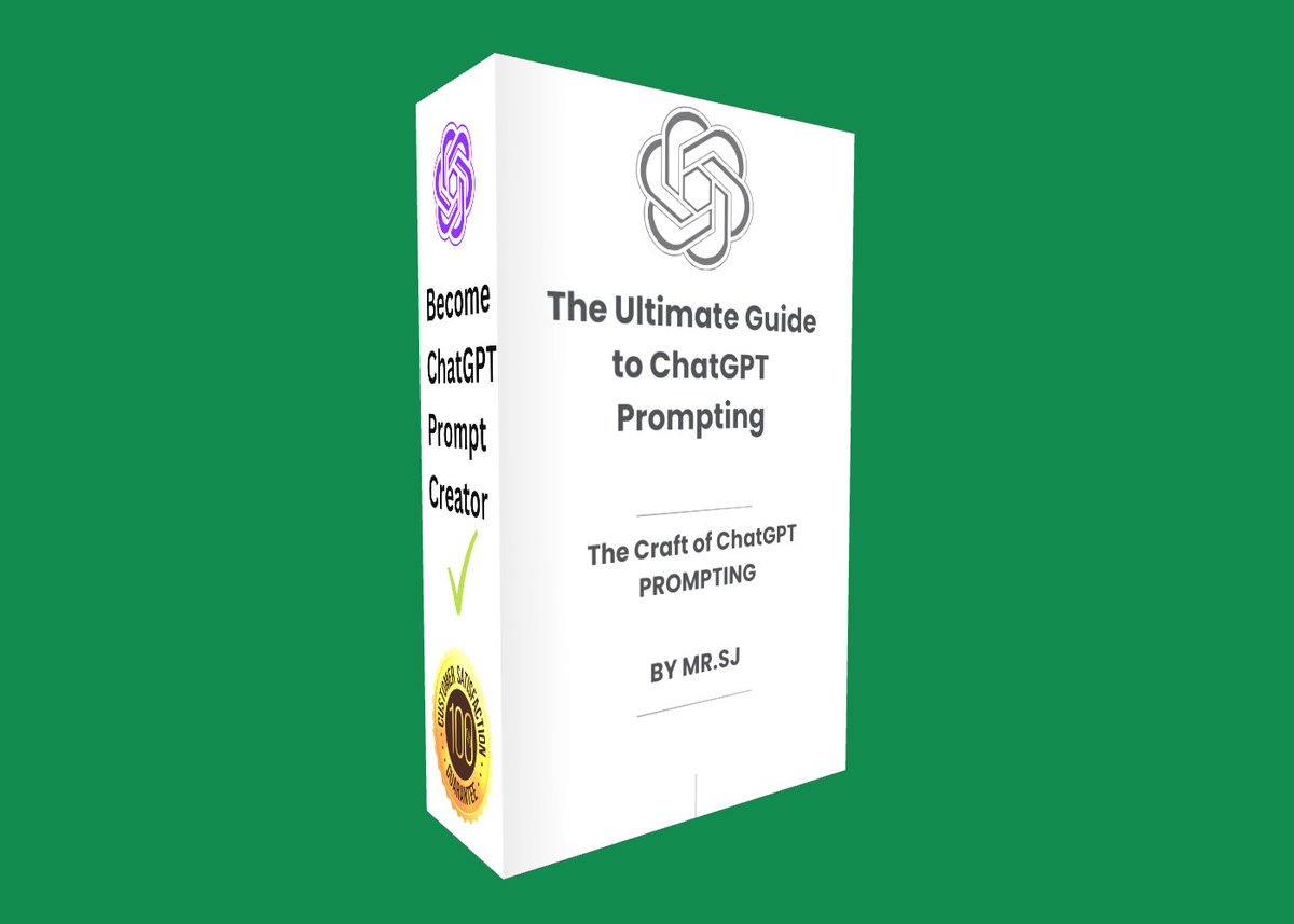 sjhope143's tweet image. "Dive into the world of limitless possibilities with the ultimate ChatGPT guide! Check it out now and level up your ChatGPT game! #ChatGPT #Guide #LanguageMagic Reply "Yes" and I will give you link!!