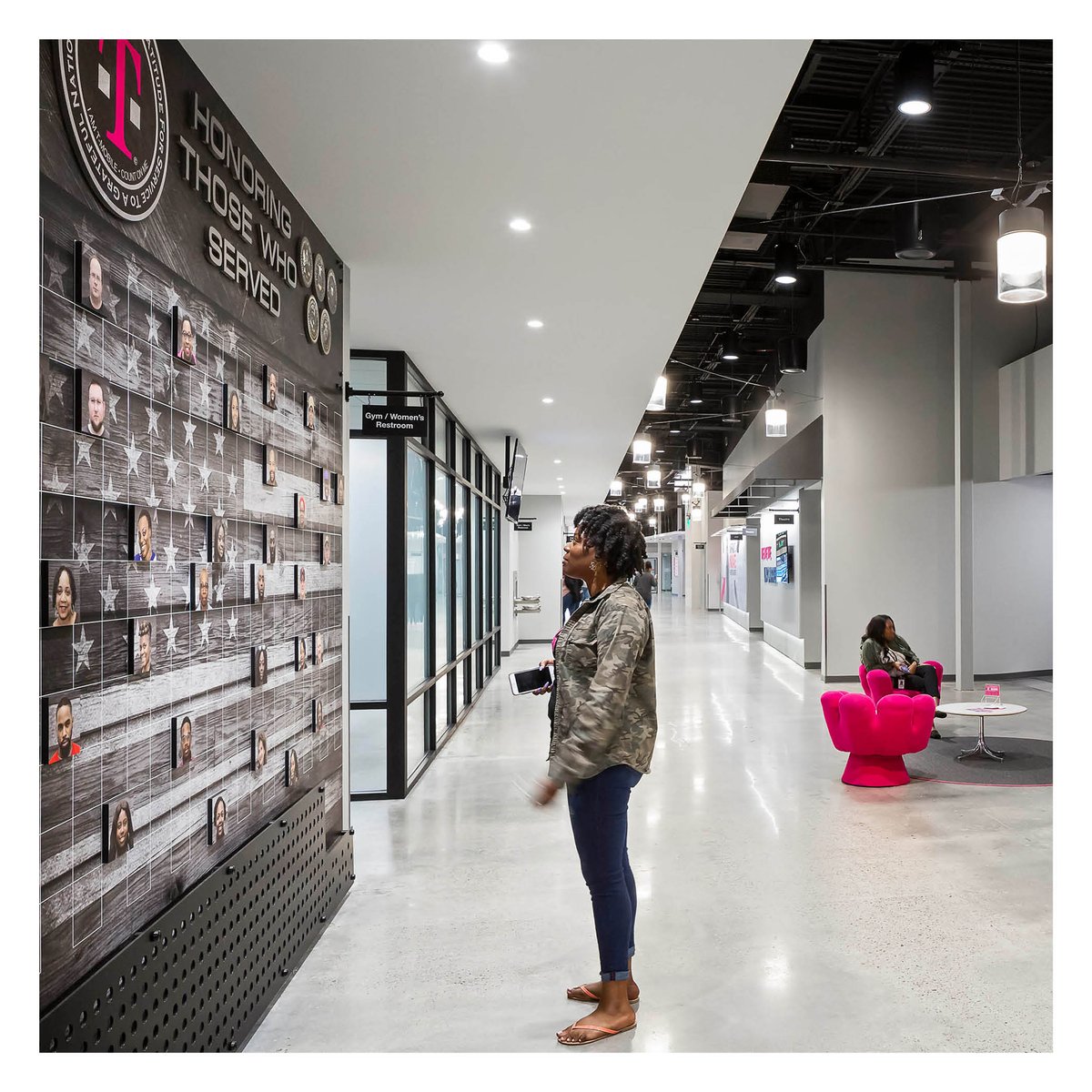 A few years back, we participated in the design of a commemorative wall at T-Mobile Charleston, acknowledging their employees who have served. JPC appreciates the chance to pay tribute to veterans through our meaningful endeavors.