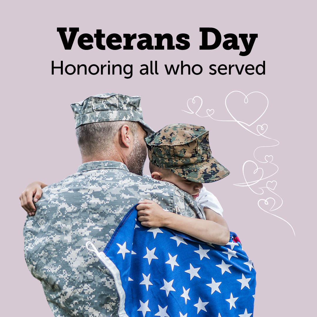 Honoring all who served. #VeteransDay