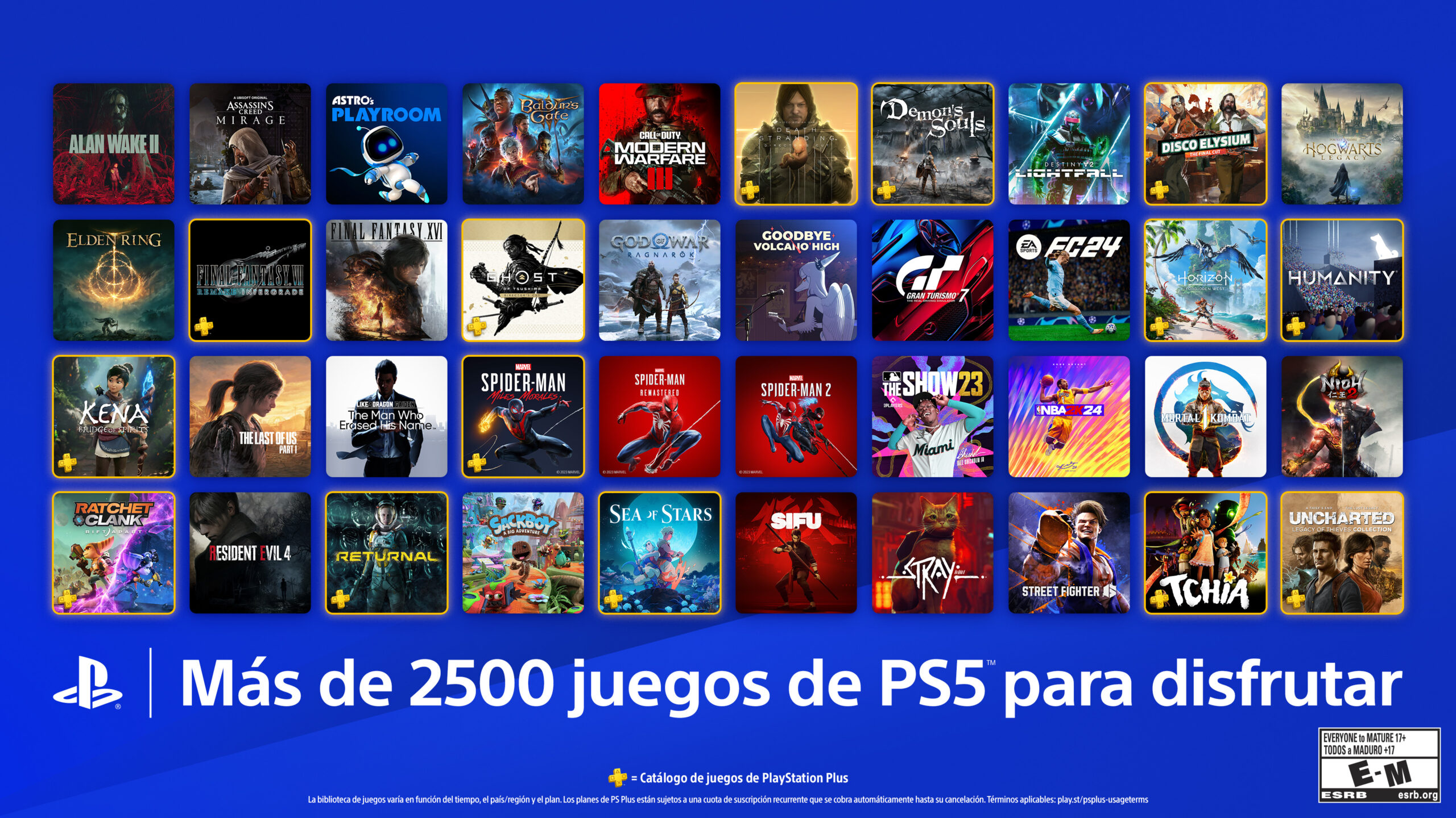 PlayStation - Son muchos videojuegos ✨ Se han lanzado más de 2500 juegos  para PS5 desde que se lanzó la consola hace 3 años. ¿A cuáles sigues  regresando?