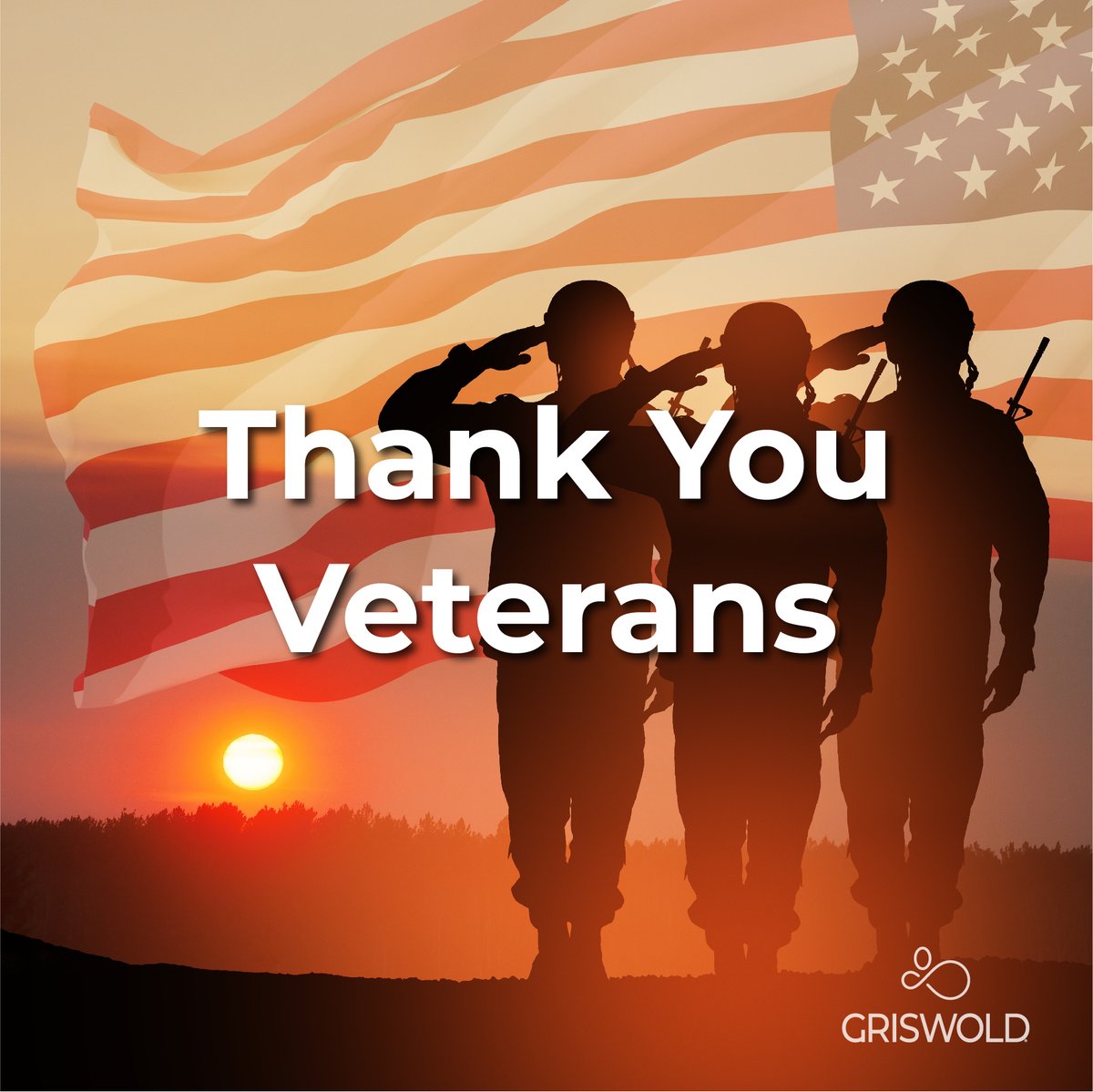 Today, we honor the brave souls who served for our freedom. To all who served, your stories inspire, and your legacy lives on. At Griswold, we're proud to care for our nation's heroes. Thank you for your service!
