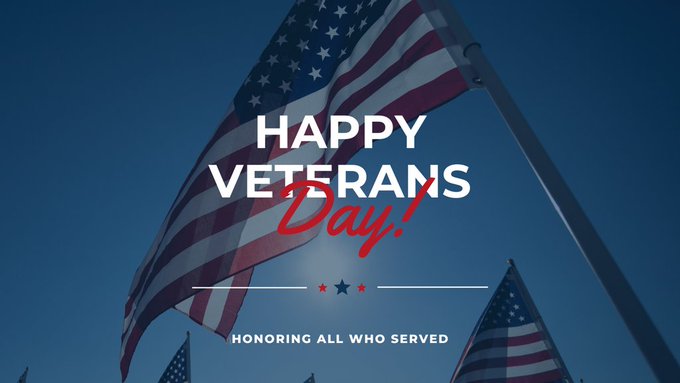 Happy Veterans Day! Join us in honoring all who served by supporting our #VeteransDay Fund, which features organizations dedicated to supporting America's veterans and their families. bit.ly/308LmPL