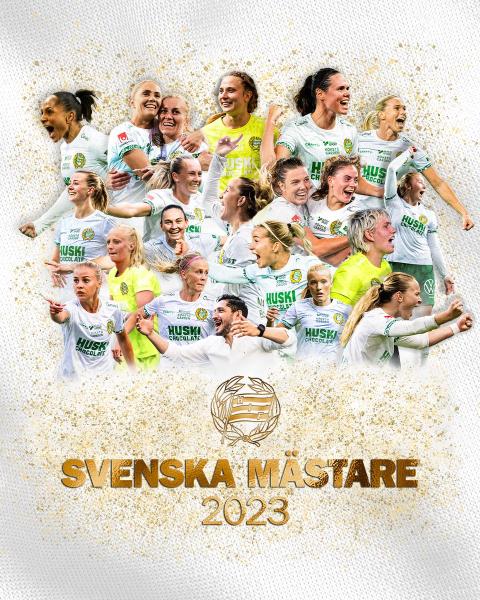 38 års väntan är över. Två gånger är en vana! 💚🤍

#Bajen