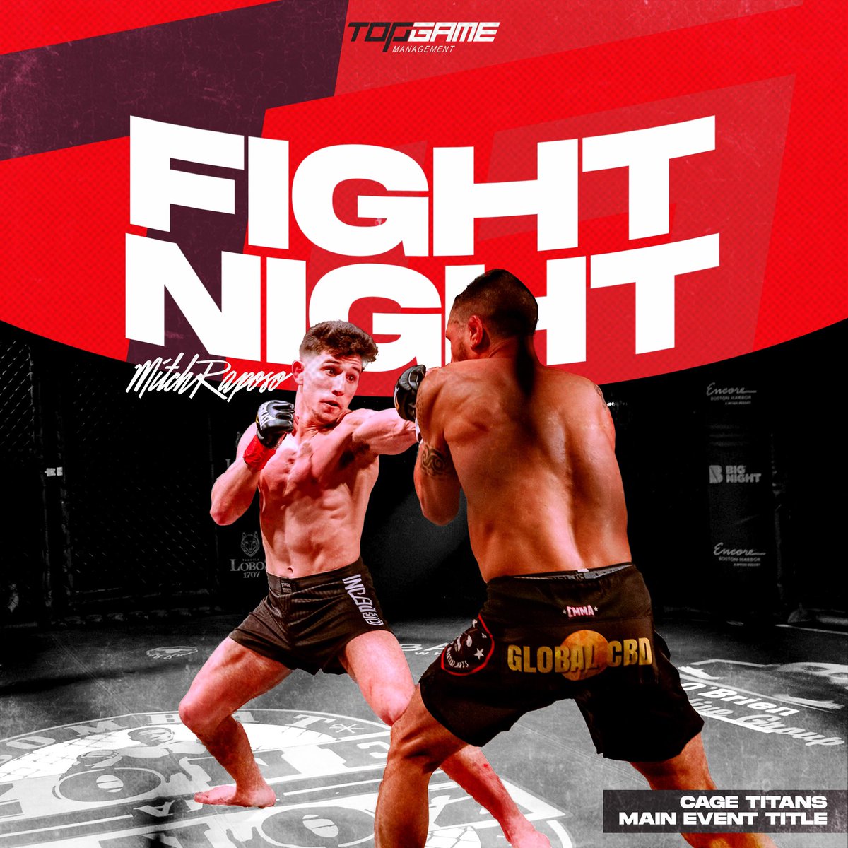 TopGameMGMT's tweet photo. Double fight night!

Mitch Raposo looks to claim the Cage Titans 125 LB strap. Main Event Mitch! 🤘

Joe Poirier makes his debut as a TopGame athlete, looking for his 5th win of 2023! 🔥

Tonight @ 7 PM!

#NewEnglandMMA #CT62 #TeamTopGame

Art by @tjkilledit 🎨 https://t.co/jNa9eNun8k
