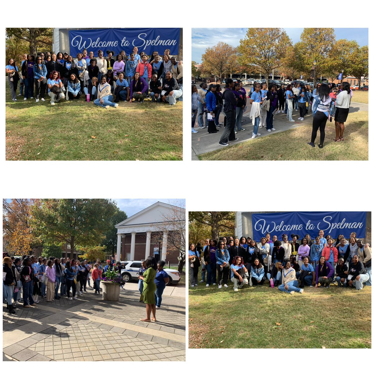 LadyWoodhouse23's tweet photo. Westlake’s Women Of Westlake (W.O.W) had the opportunity to tour both Spelman and Clark Atlanta University this past Thursday! They were really inspired and excited about their future. #ONEWestlake @JarvisAdamsEdu #WomenOfWestlake #StructuredToWIN 💙 https://t.co/xGAQqs3K2c