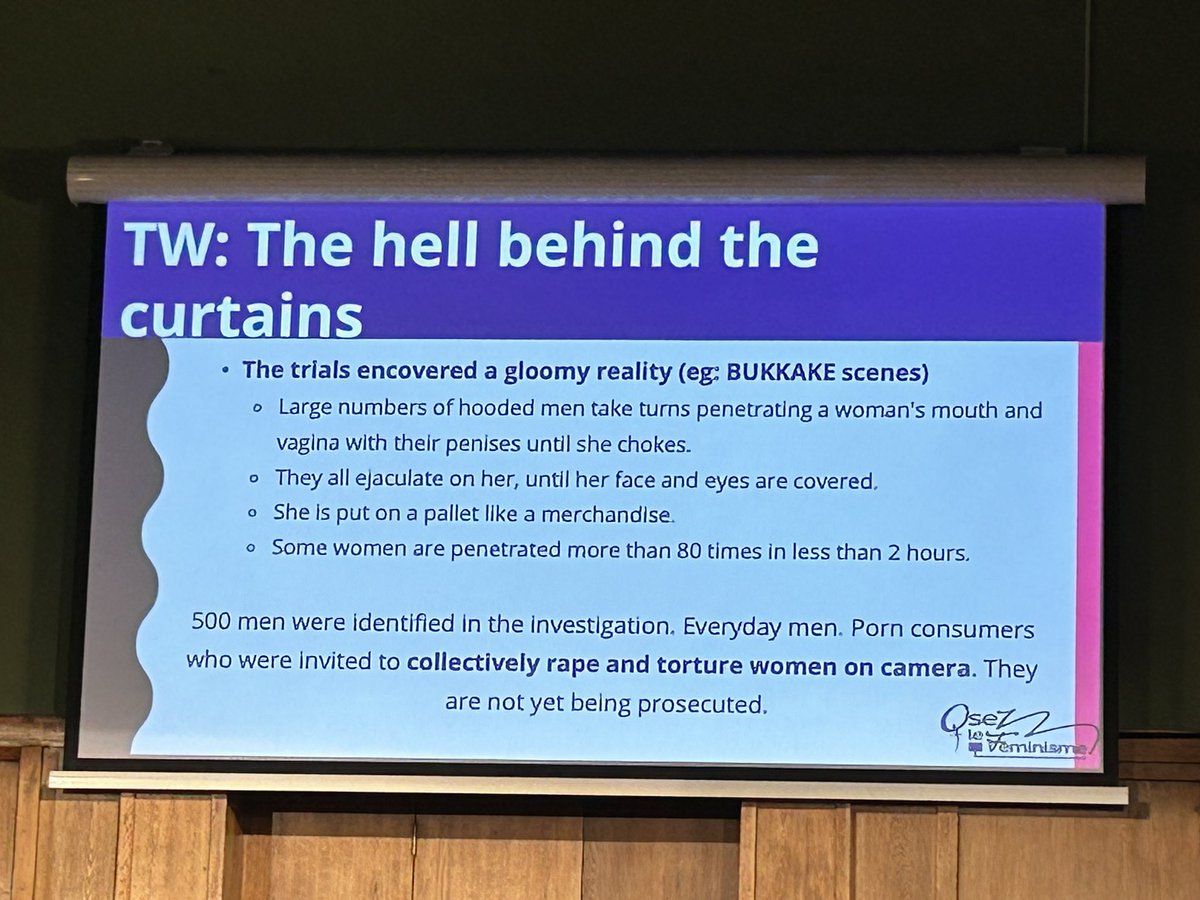 This case shows the link between pornography consumers & rapists. 500 ordinary men were identified- they were invited online to abuse & rape women for porn #breakingthecycle