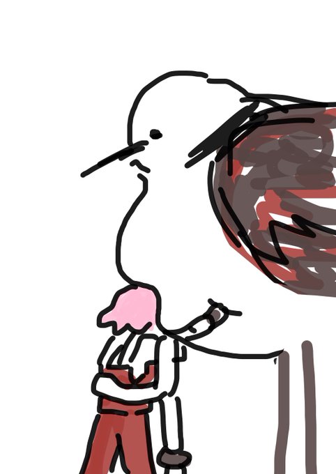 喉が痛くて眠れんの落書き