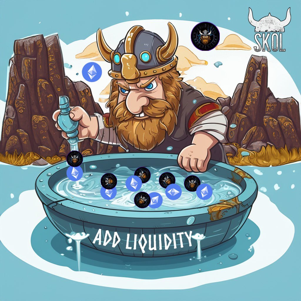SKOL_ERC20's tweet image. Vikings we are happy to announce the first LP injection has been done! 11,067 Skol tokens paired with 0.25 ETH has been added to the Uniswap V2 LP pool adding 1k in value. There will be many more injections as we grow as well as new pools!

etherscan.io/tx/0xb98192cc7…
