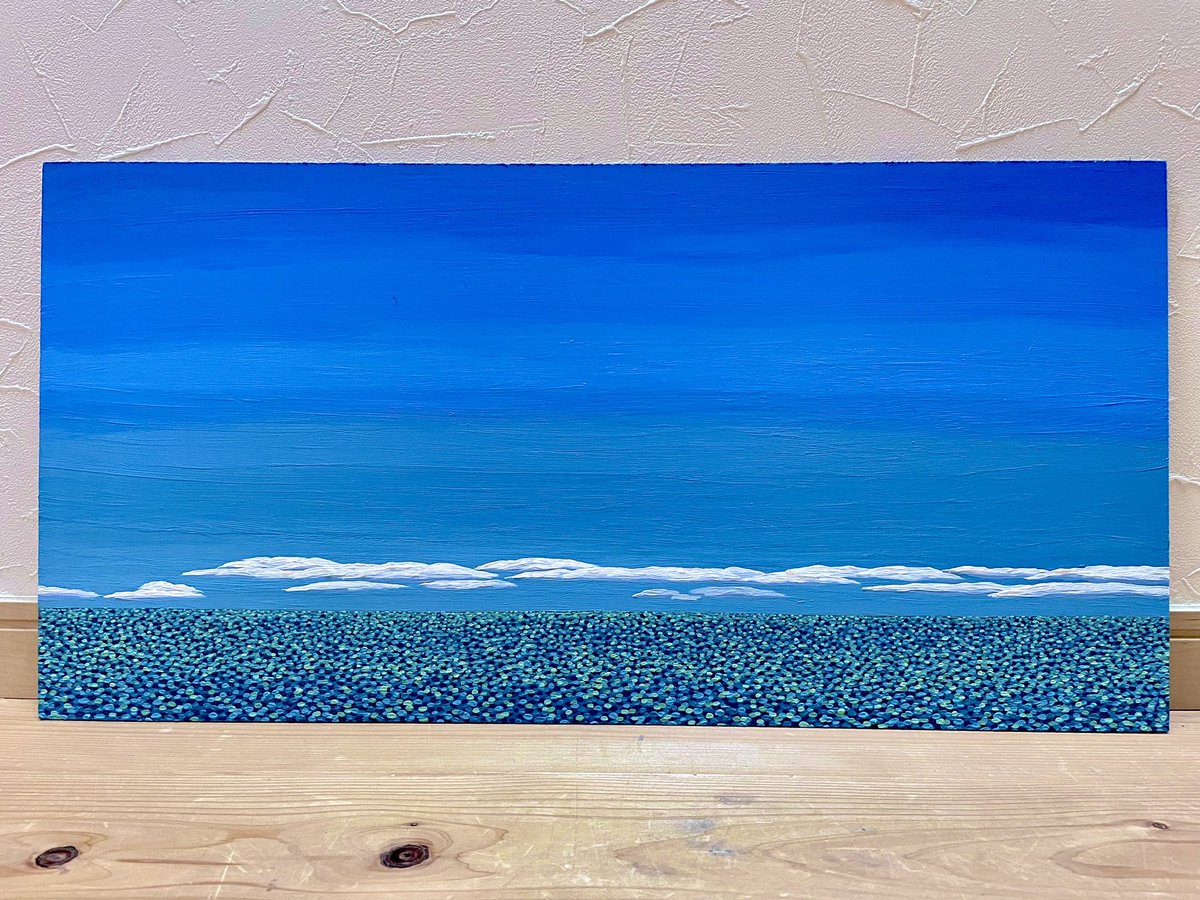 Akaneart2's tweet photo. さざなみと薄雲

#akaneart 
#さざなみ 
#海と空 
#acrilicart 

#Artist #drawing #imagination #design #デザイン #アートのある暮らし #デザインアート #私の世界 #瞑想 #想像の世界 #アナログ画 #インテリア https://t.co/pHPZJgcmKp