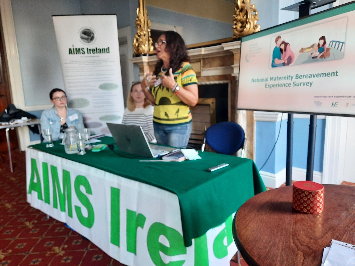 AIMS Ireland (@aimsireland) on Twitter photo 3rd session: Bereavement, loss and trauma
There's a need for: 1. more supports for bereaved parents. 2. More empathetic approach and provision of information on supports available
<a href="/AIMSIKrysia/">AIMSIreland Krysia</a> #pregnancyloss #pregnancylossfeelslike 3rd session: Bereavement, loss and trauma
There's a need for: 1. more supports for bereaved parents. 2. More empathetic approach and provision of information on supports available
<a href="/AIMSIKrysia/">AIMSIreland Krysia</a> #pregnancyloss #pregnancylossfeelslike