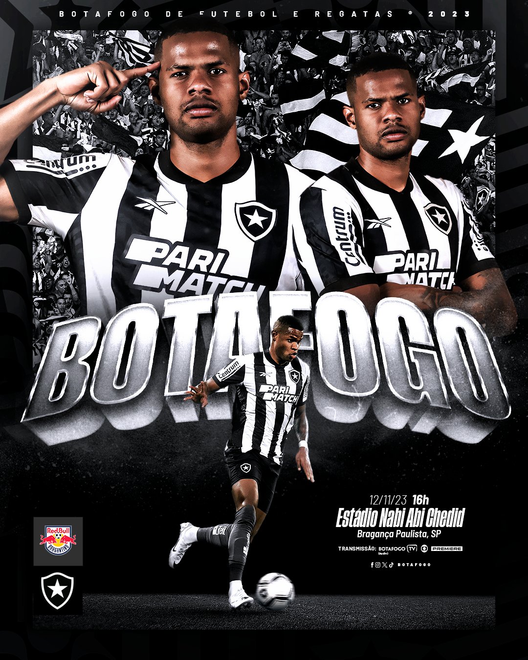 Botafogo de Futebol e Regatas - 🎵 Hoje tem jogo do BOTAFOGO, o GLORIOSO é o  meu grande amor 🎵 #VamosFOGO ⭐️