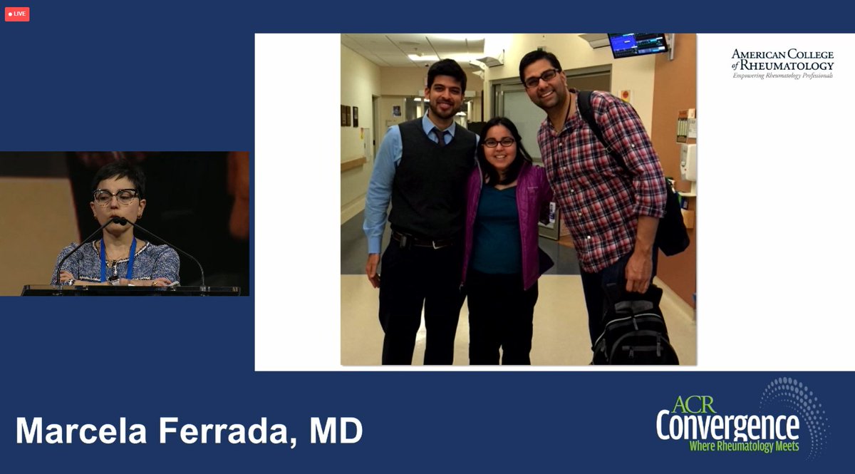 @maferradastrong is an inspiration. She was driven to improve outcomes for relapsing polychondritis, the disease she lives with, & now she leads her field. Truly the model of a patient-physician, always so much to learn from her. #ACR23 Review Course @RheumNow @Polychondritis