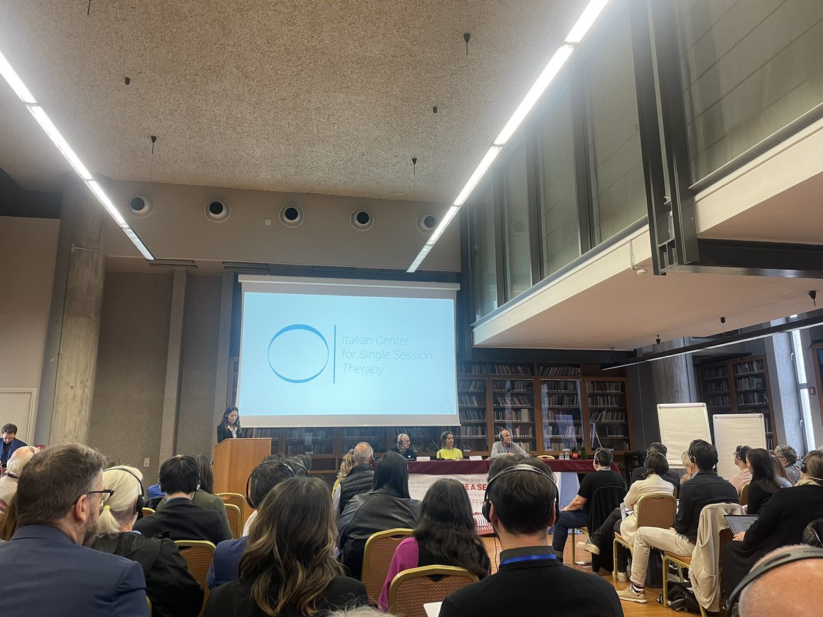 Incredibly grateful to be in Rome presenting our latest work all around how to create change quickly, via single session thinking alongside <a href="/timjpitt/">Tim Pitt</a> <a href="/mindflick/">Mindflick</a> and the ever-inspiring SS community. Excited to share more of this work soon #SST4