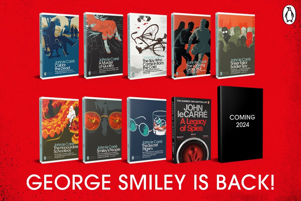 Smiley is back. Authored by Nick Harkaway, John le Carré’s son, this new novel will explore the life and world of this iconic character in the missing years between #TheSpyWhoCameInFromTheCold & #TinkerTailorSoldier Spy. Find out more: bit.ly/3u27DO4