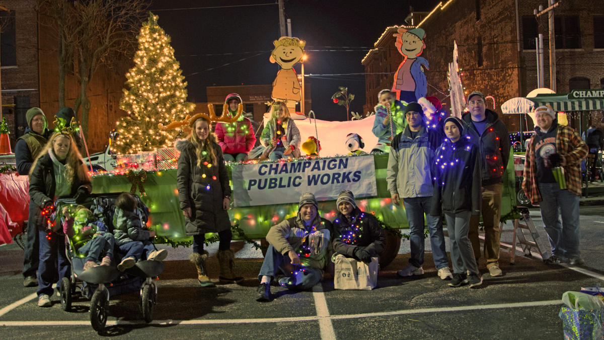 The streets of Downtown Champaign will be filled with colorful lights and plenty of good cheer on November 25 when @champaigncenter kicks off the holiday season. We look forward to welcoming everyone to Downtown Champaign to celebrate! Full details at champaigncenter.com/parade-of-ligh….