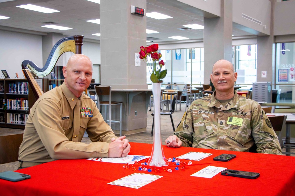 friscoisd's tweet photo. From art displays to choir performances and luncheons, Frisco ISD schools held special tributes for those who have served in the armed forces in honor of Veterans Day!🇺🇸 #FISDElevate https://t.co/1eATRGuY7P