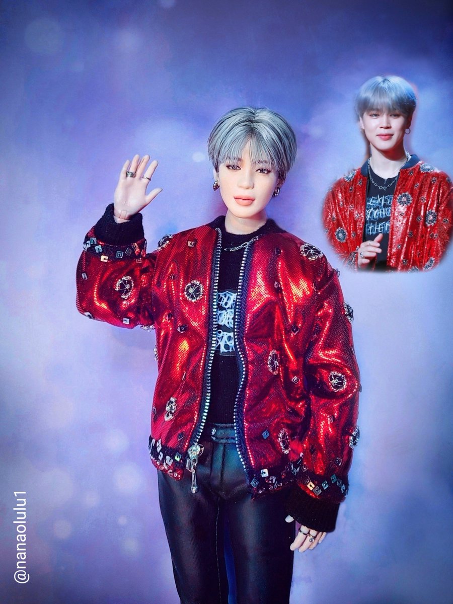 #JIMIN #BTS <a href="/BTS_twt/">방탄소년단</a>
2018 MAMA Red carpet
*Clothes :<a href="/7266/">메이💜</a>
*Repainting: 연필장인 한다스님
*body:customized BMR1959KEN