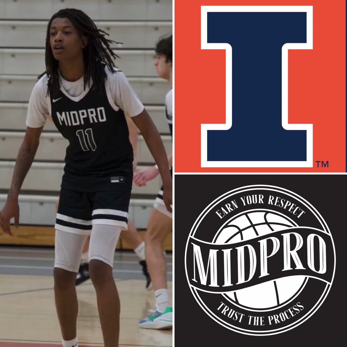 2025 G 6’6 <a href="/DietrichR_11/">Dietrich Richardson</a> has received a scholarship from the University of Illinois. 

#MidProFam #TrustTheProcess #EarnYourRespect