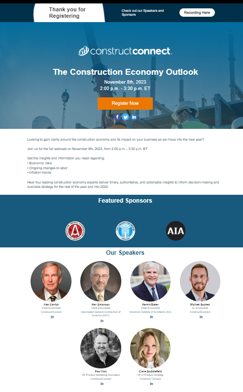 Alex_Carrick's tweet photo. Register &amp; Access Recording of Nov 8 #Construction Outlook Webcast hosted by #ConstructConnx
https://t.co/NduTfkm7SH #economy #business #banking #developers #steel #lumber #cement #inflation #recession @ConstructConnx @DCN_Canada https://t.co/mdIttWLxRY