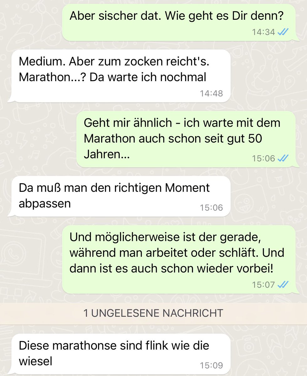 So muss eine Verabredung zum Online-Zocken aussehen!
Ausgangsfrage war:
„Heute Abend zocken?“