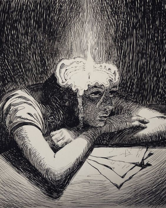 أشعر بأن كل شيء اصبح ثقيلآ علي قلبي، حتي نفسي أيضاً.