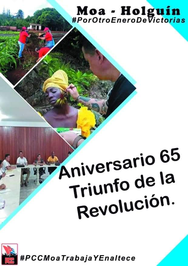 Yerlis83550122's tweet photo. Cómo parte de la Gira Artística que desarrolla la Colmenita de Moa por las diferentes comunidades del territorio en saludo al Triunfo de la Revolución, se presentó esta vez en la comunidad Planta de Hielo.
#VamosPorMas
#LaCulturaEnBuenasManos https://t.co/4sSK5M1aaa