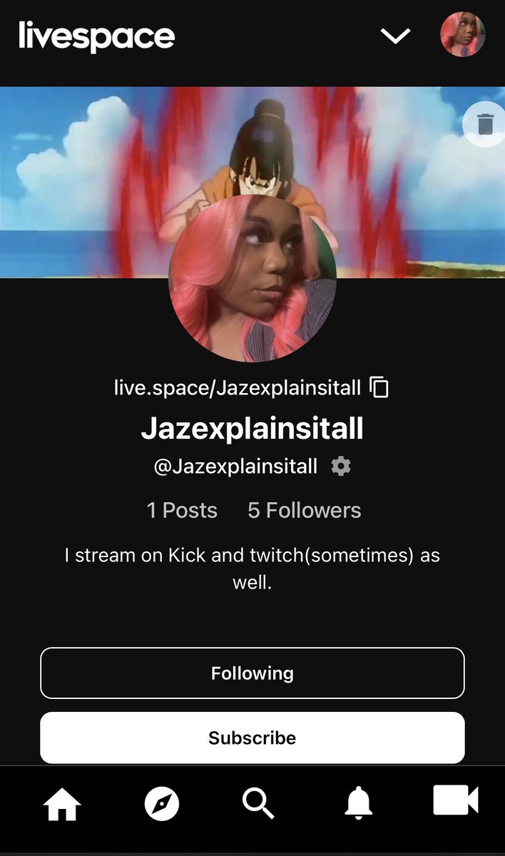 MIGHT do a stream this weekend on kick and LiveSpace 👀 live.space/Jazexplainsita…