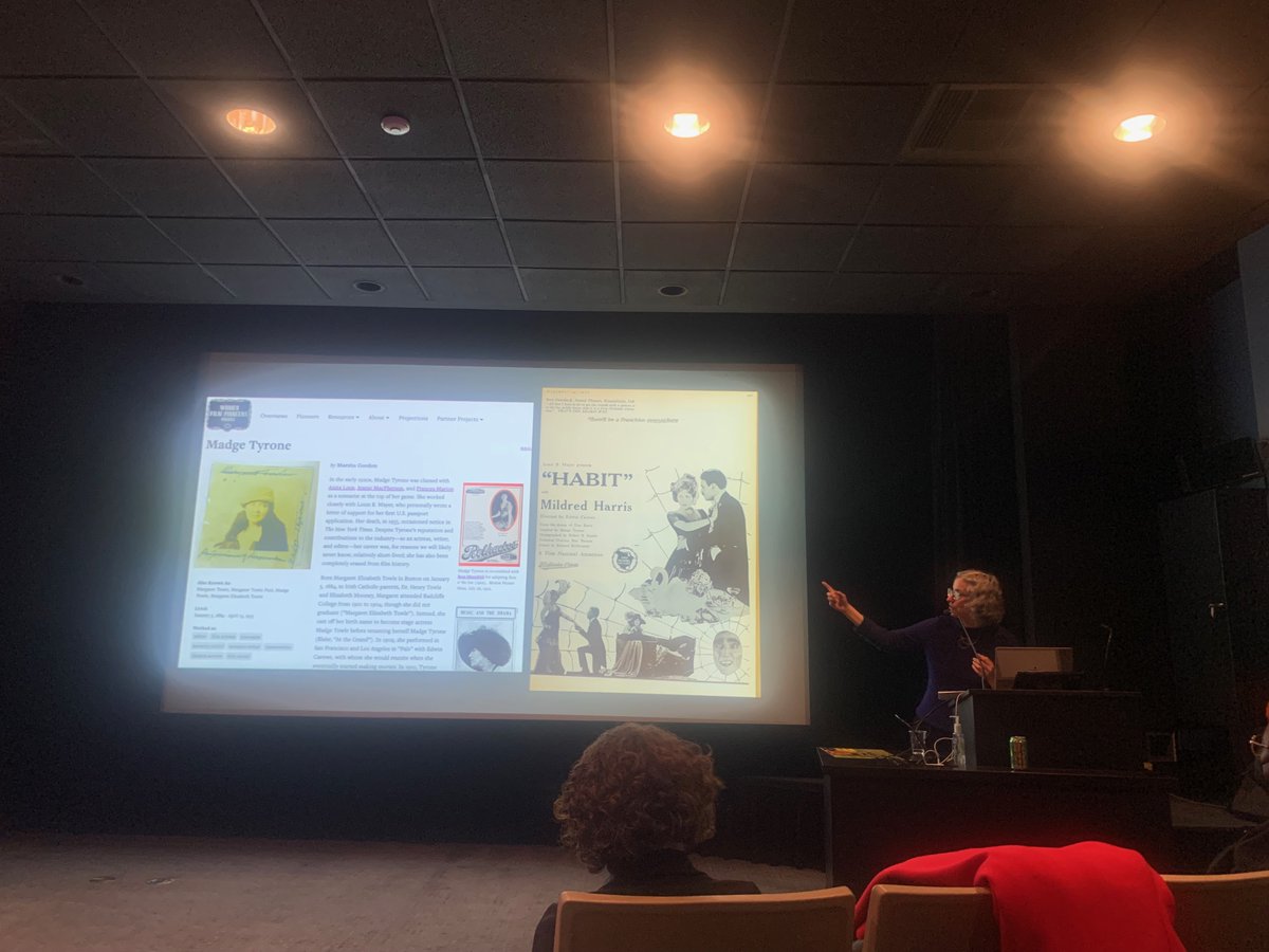 Book talk by @MarshaGGordon on writer #UrsulaParrott @UChicago @filmstudiesctr  was the perfect way to end the week! AND it included a shoutout to @WFPProject and Madge Tyrone (screenwriter + Parrott's half-sister) at the end! 😍