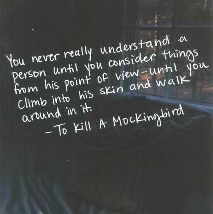 one of my favorite quotes from to kill a mockingbird