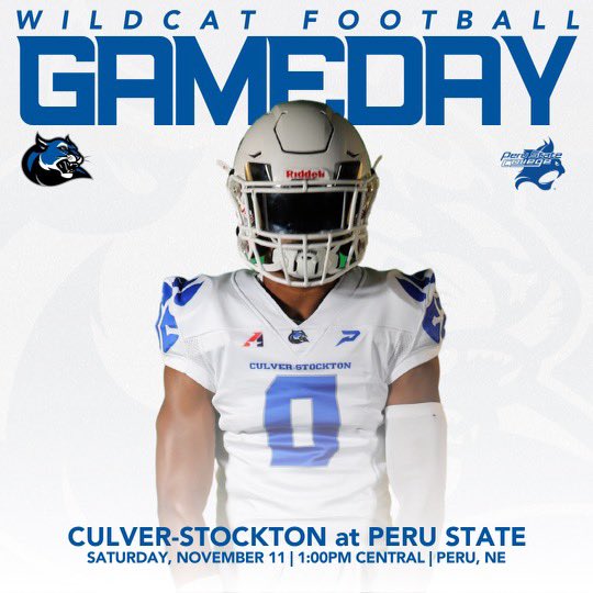 Gameday on the road in Nebraska! Last one of the 2023 season. Stadium 🏟️: Oak Bowl 🆚: Peru State College Live Stream 🖥️: heartconferencenetwork.com/peru/ Time⌚️: 1:00pm Central Time